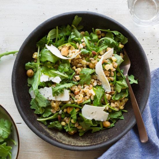 Summer Corn and Farro Salad