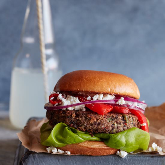 Black Bean Veggie Burger