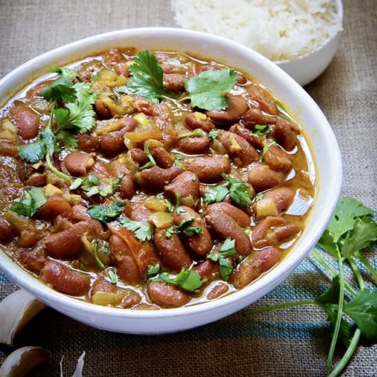 Instant Pot Rajma Red Kidney Beans