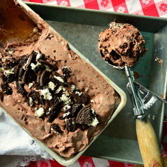 Chocolate Oreo Ice Cream