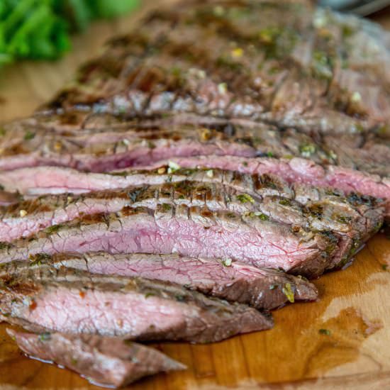 Grilled Chile Lime Flank Steak