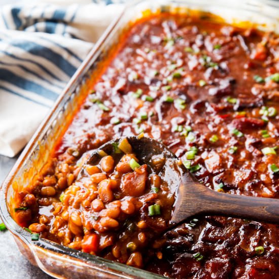 The Ultimate Easy Baked Beans
