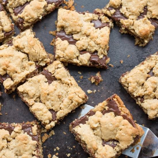 Chocolate Peanut Butter Revel Bars