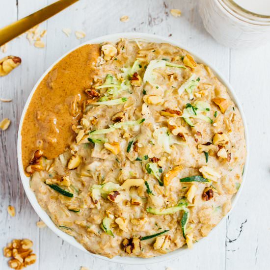 Zucchini Bread Oatmeal