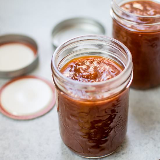 Easy Homemade Apricot BBQ Sauce