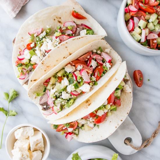 Flank Steak Tacos