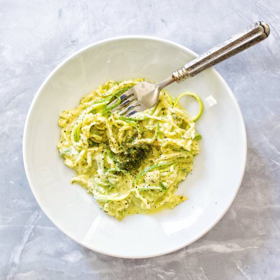 Zoodle Carbonara