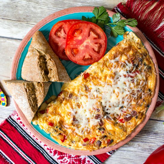 Romanian Peasant Omelette