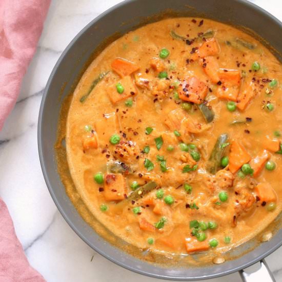 Peanut Sweet Potato Curry