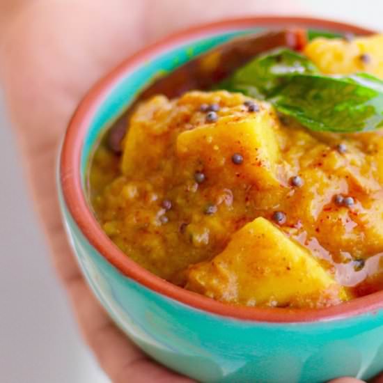 Coconut milk Potato Curry