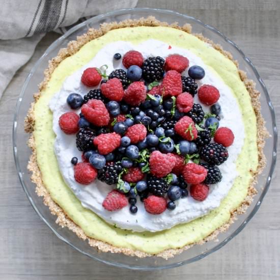 No bake lemon tart