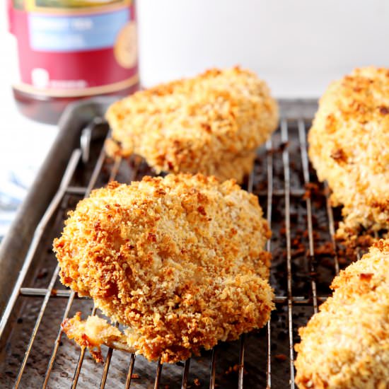 Sweet Tea Oven Fried Chicken