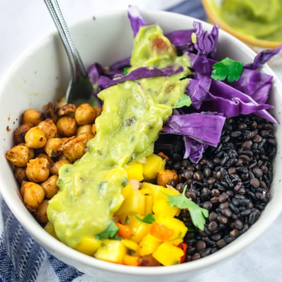 Chickpea Breakfast Burrito Bowls