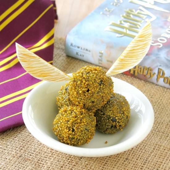 Harry Potter Golden Snitch Truffles