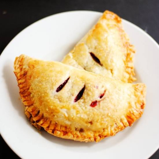 Sour cherry hand pies