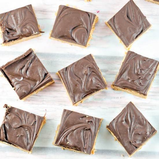 No Bake Peanut Butter Bars