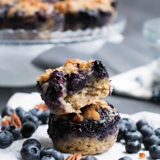 Blueberry Pie Baked Oatmeal