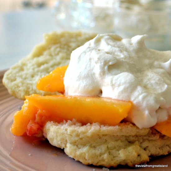 Fresh Peach Shortcake