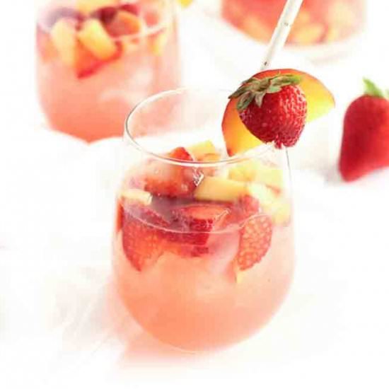 Fruity Rosé Sangria