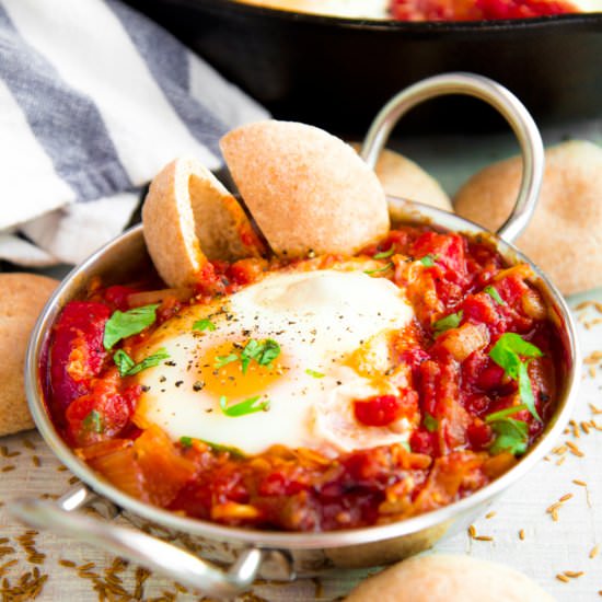 Shashuka: Spicy Poached Eggs