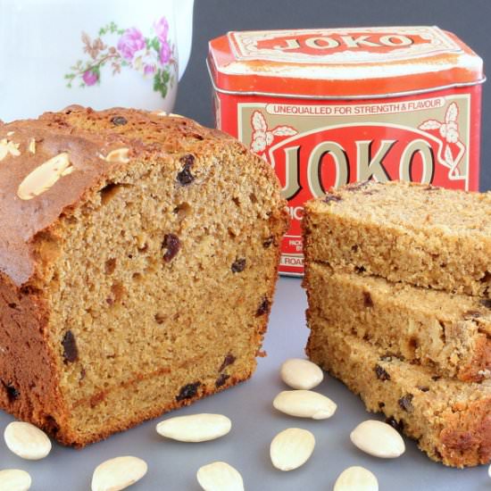 Rich Ginger, Apple & Raisin Bread