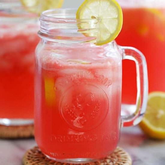 Sparkling Watermelon Lemonade
