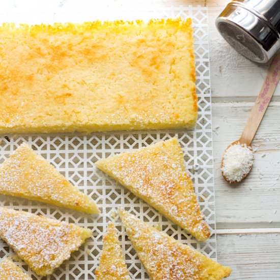 Meyer Lemon Ricotta Soft Cake