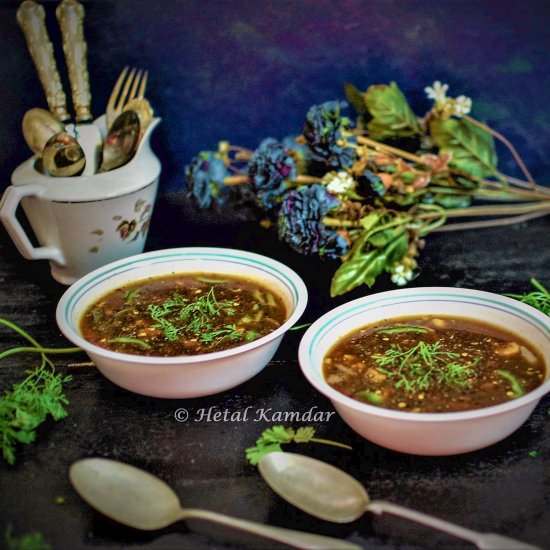 Restaurant Style Hot and Sour Soup