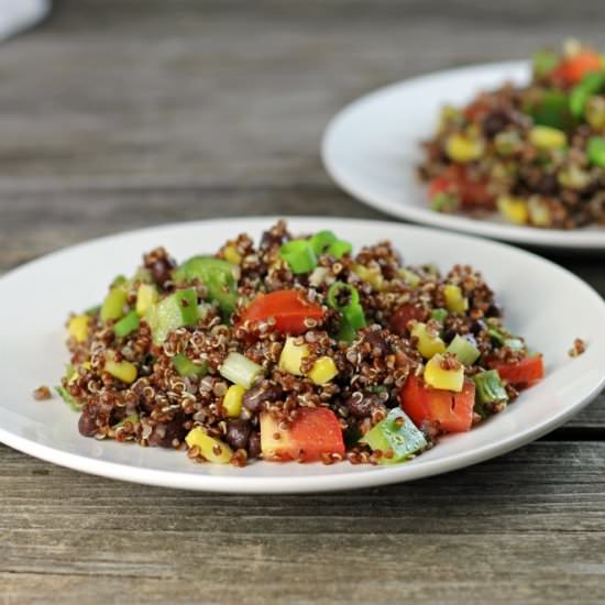 Black Bean Quinoa Salad