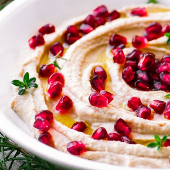 Jeweled Hummus