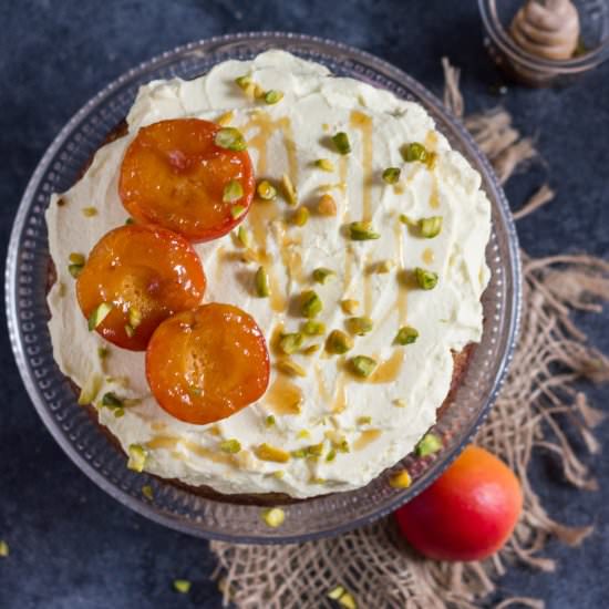 Honey and Apricot Cake