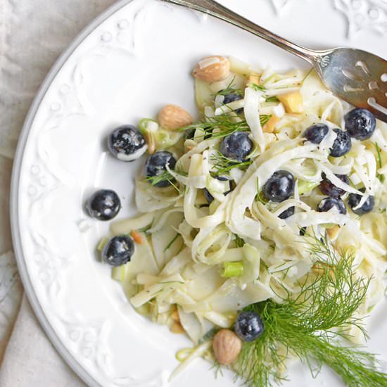 Fennel and Blueberry Salad
