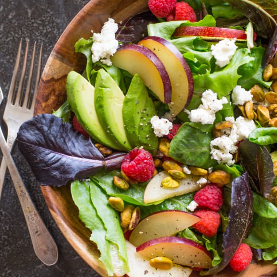 Summer Fruited Salad w/ Goat Cheese