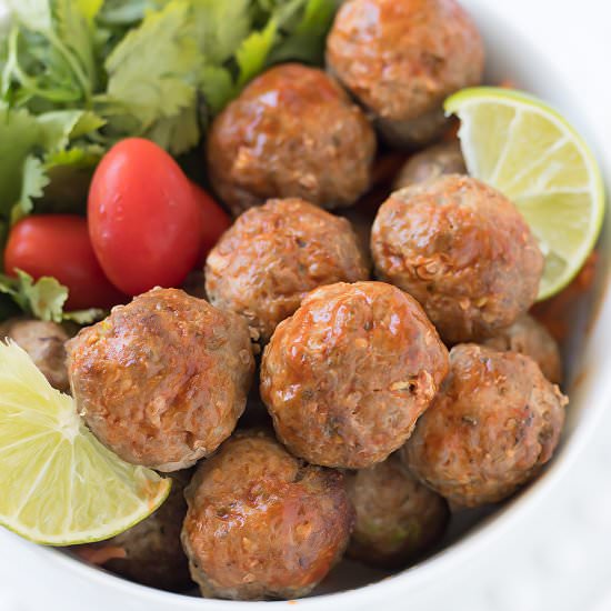 10-Minute Healthy Turkey Meatballs
