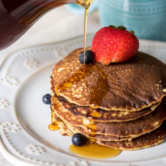 High Protein Gluten Free Pancakes