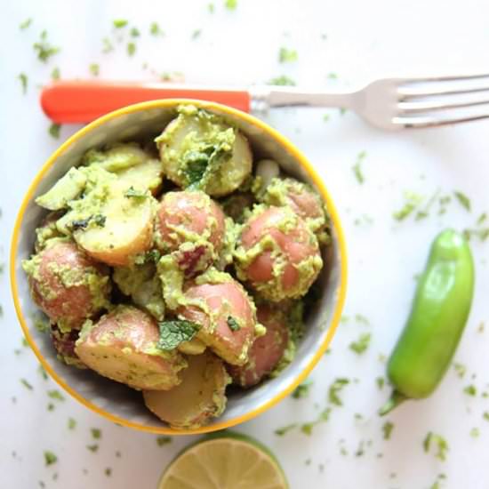 Avocado Potato Salad