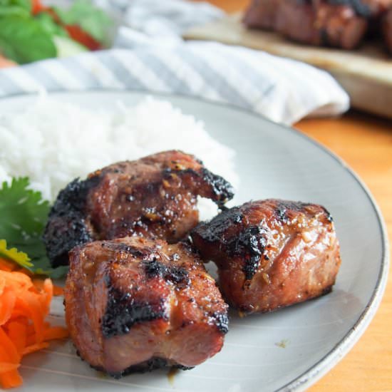 Vietnamese lemongrass pork