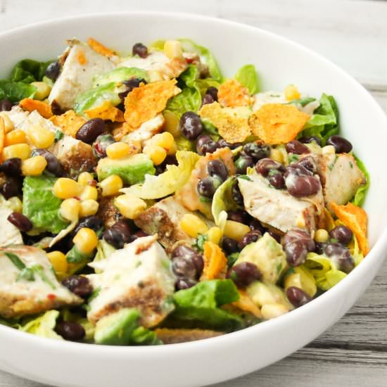 Mexican Chicken Caesar Salad