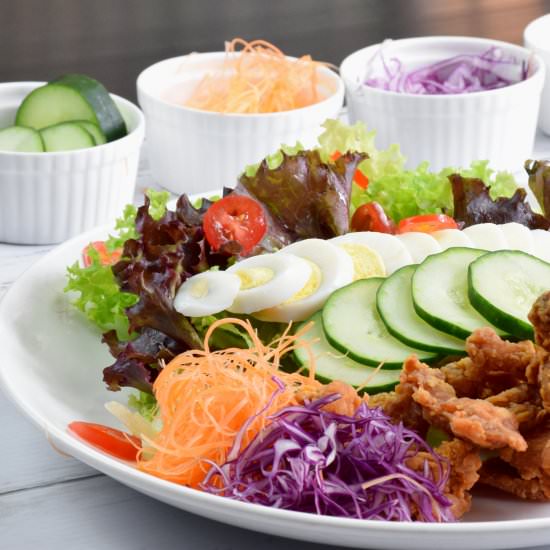Japanese mushroom salad