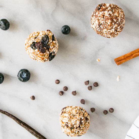 Kid-friendly Energy Bites 3 Ways