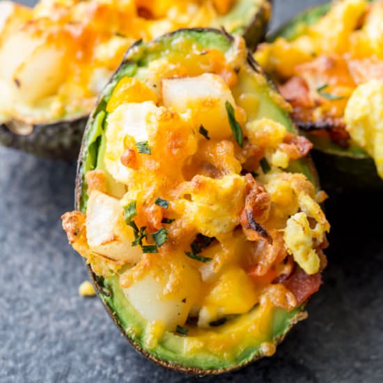 Breakfast Stuffed Avocado
