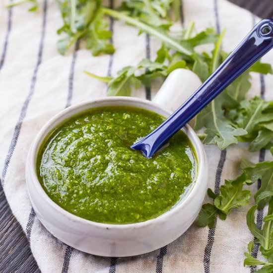 Arugula Pesto – Nut Free