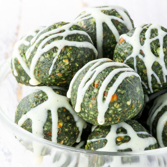 Matcha No Bake Energy Bites