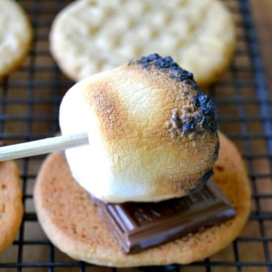 Peanut Butter Cookie S’mores