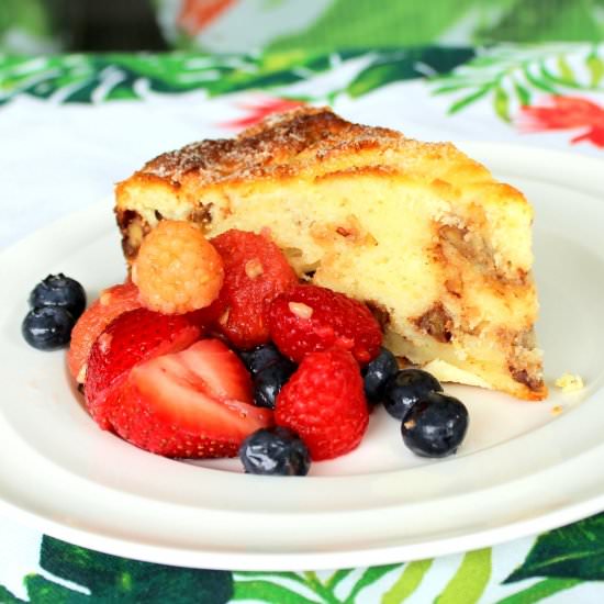 Ricotta and Praline Cake