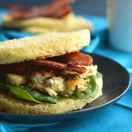 Low Carb Breakfast Sandwich