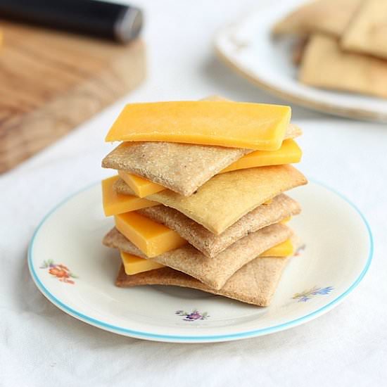 Any Flour Crackers