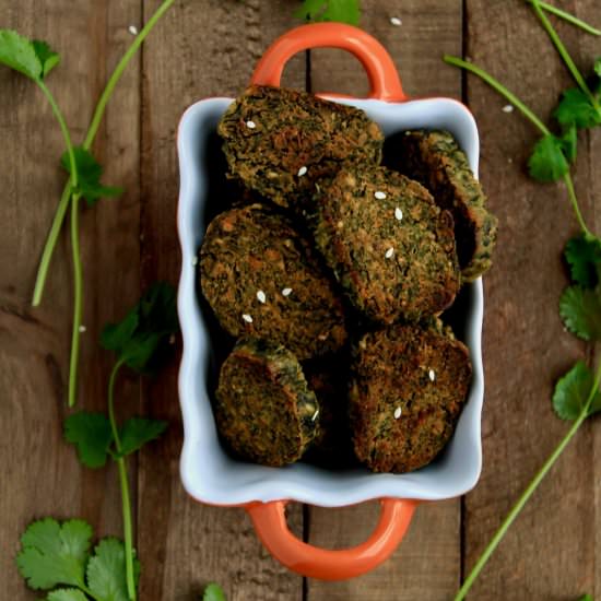 Cilantro/Coriander Fritters