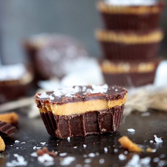 Dark Chocolate Peanut Butter Fudge