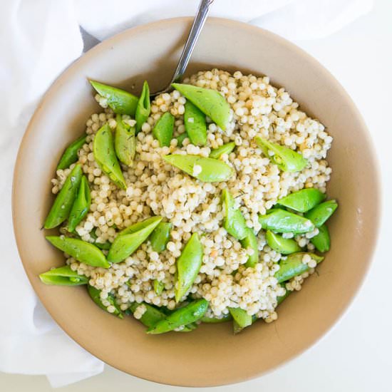 Pressure Cooker Israeli Couscous